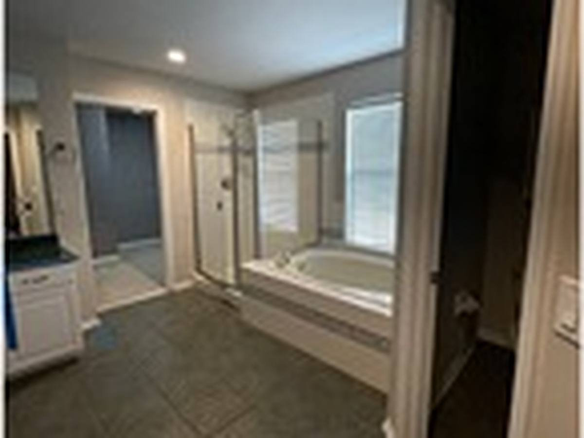 Before: Marble Master Bath