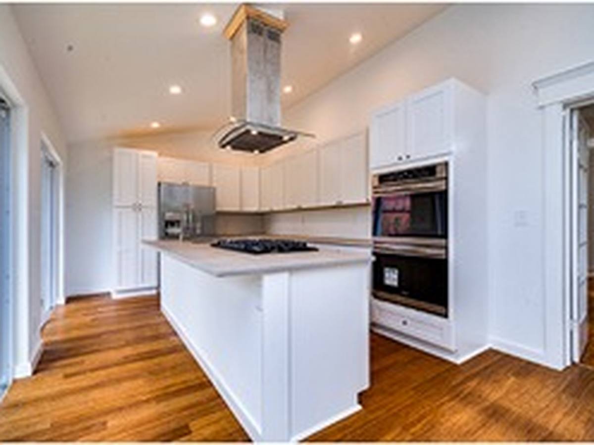 After: Custom White Kitchen
